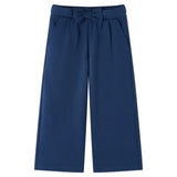 VidaXL Kinderhose mit weitem Bein 140 Marineblau