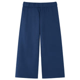 VidaXL Kinderhose mit weitem Bein 140 Marineblau