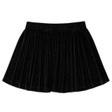 VidaXL Kinderrock plissiert 92 Lurex Schwarz