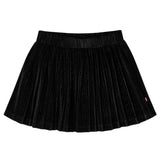 VidaXL Kinderrock plissiert 104 Lurex Schwarz