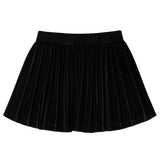VidaXL Kinderrock plissiert 104 Lurex Schwarz