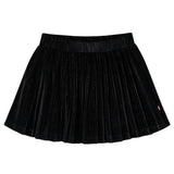 VidaXL Kinderrock plissiert 116 Lurex Schwarz