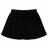 VidaXL Kinderrock plissiert 128 Lurex Schwarz
