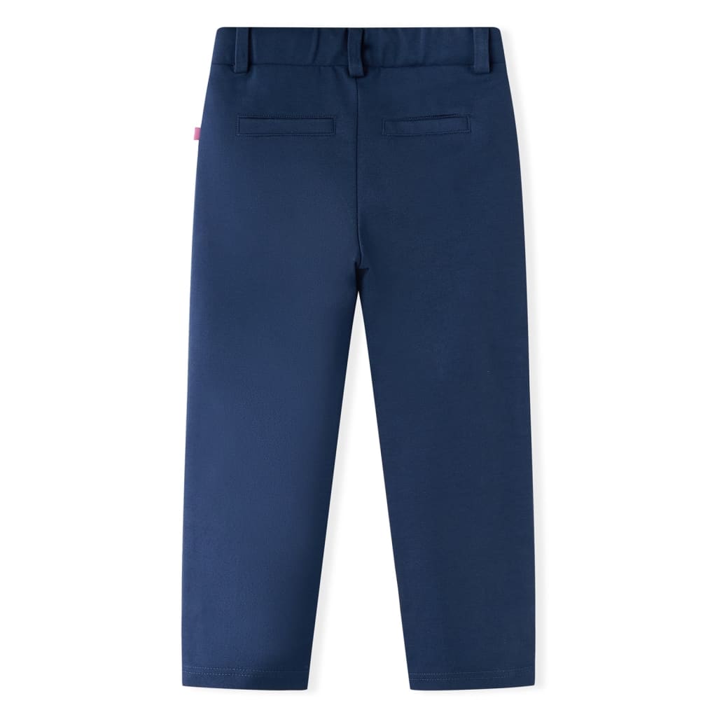 VidaXL Kinderhose mit schwarzem Besatz 116 Marineblau