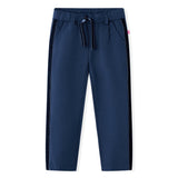 VidaXL Kinderhose mit schwarzem Besatz 128 Marineblau