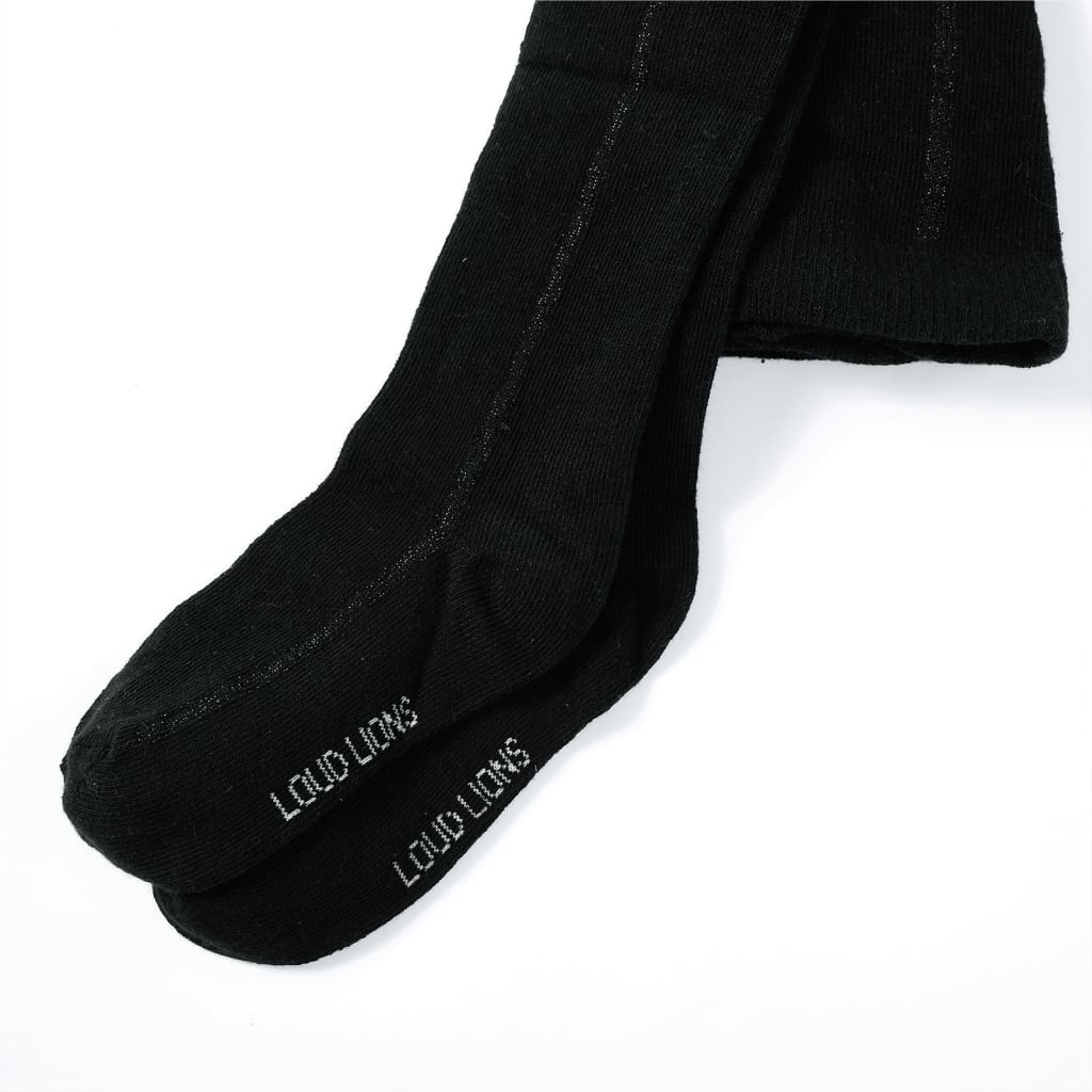 VidaXL Kinderstrumpfhose 128 schwarz