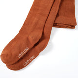 VidaXL Kinderstrumpfhose 140 cognacfarben