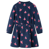 VidaXL Kinderkleid 92 Blau