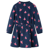 VidaXL Kinderkleid 104 Marineblau
