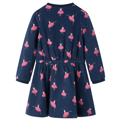 VidaXL Kinderkleid 104 Marineblau