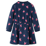 VidaXL Kinderkleid 116 Marineblau