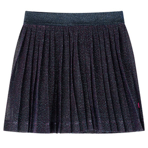 VidaXL Kinderrock mit Glitzer 116 Marineblau