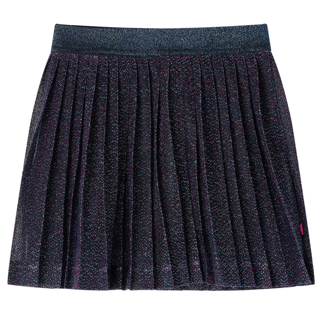 VidaXL Kinderrock mit Glitzer 116 Marineblau