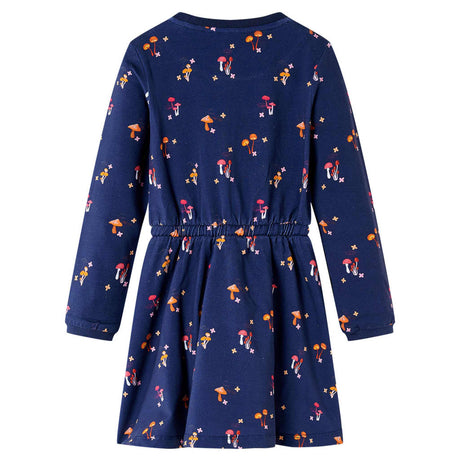 VidaXL Kinderkleid 104 Marineblau