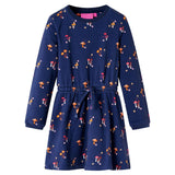 VidaXL Kinderkleid 116 Marineblau