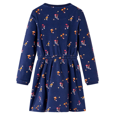 VidaXL Kinderkleid 116 Marineblau