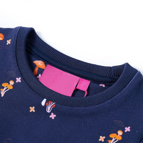 VidaXL Kinderkleid 116 Marineblau