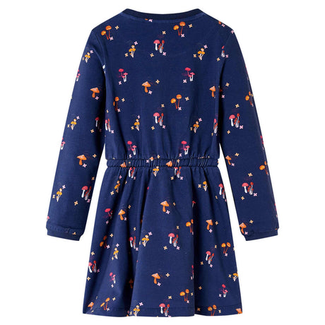 VidaXL Kinderkleid 140 Marineblau