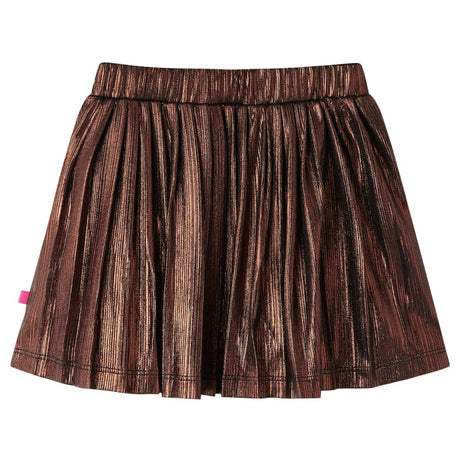 VidaXL Kinderrock mit Glitzer 104 cognacfarben