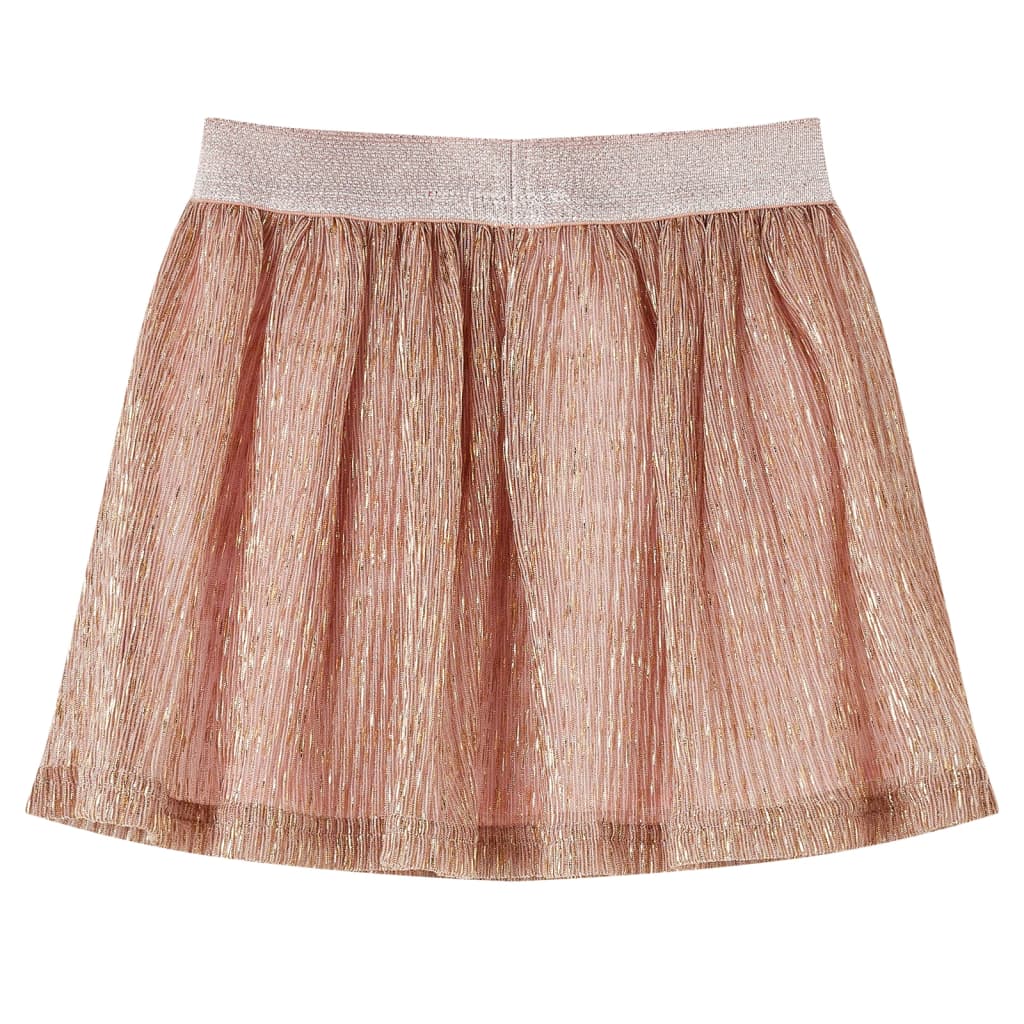 VidaXL Kinderrock mit Glitzer 104 Zartrosa