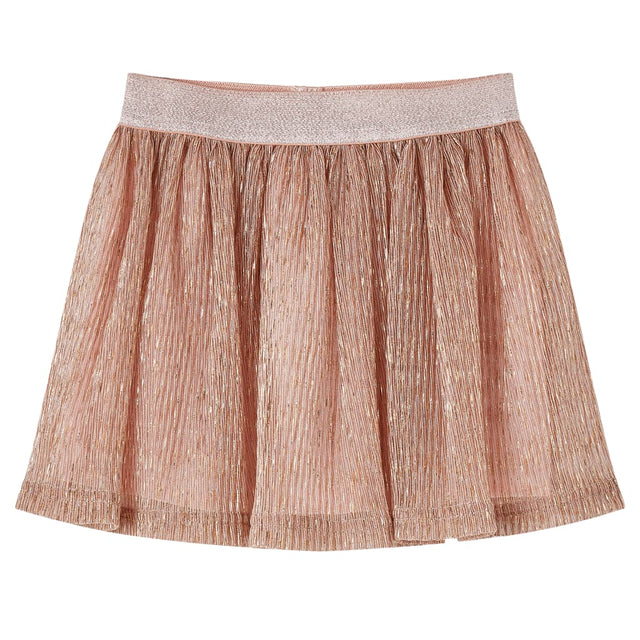 VidaXL Kinderrock mit Glitzer 128 Zartrosa