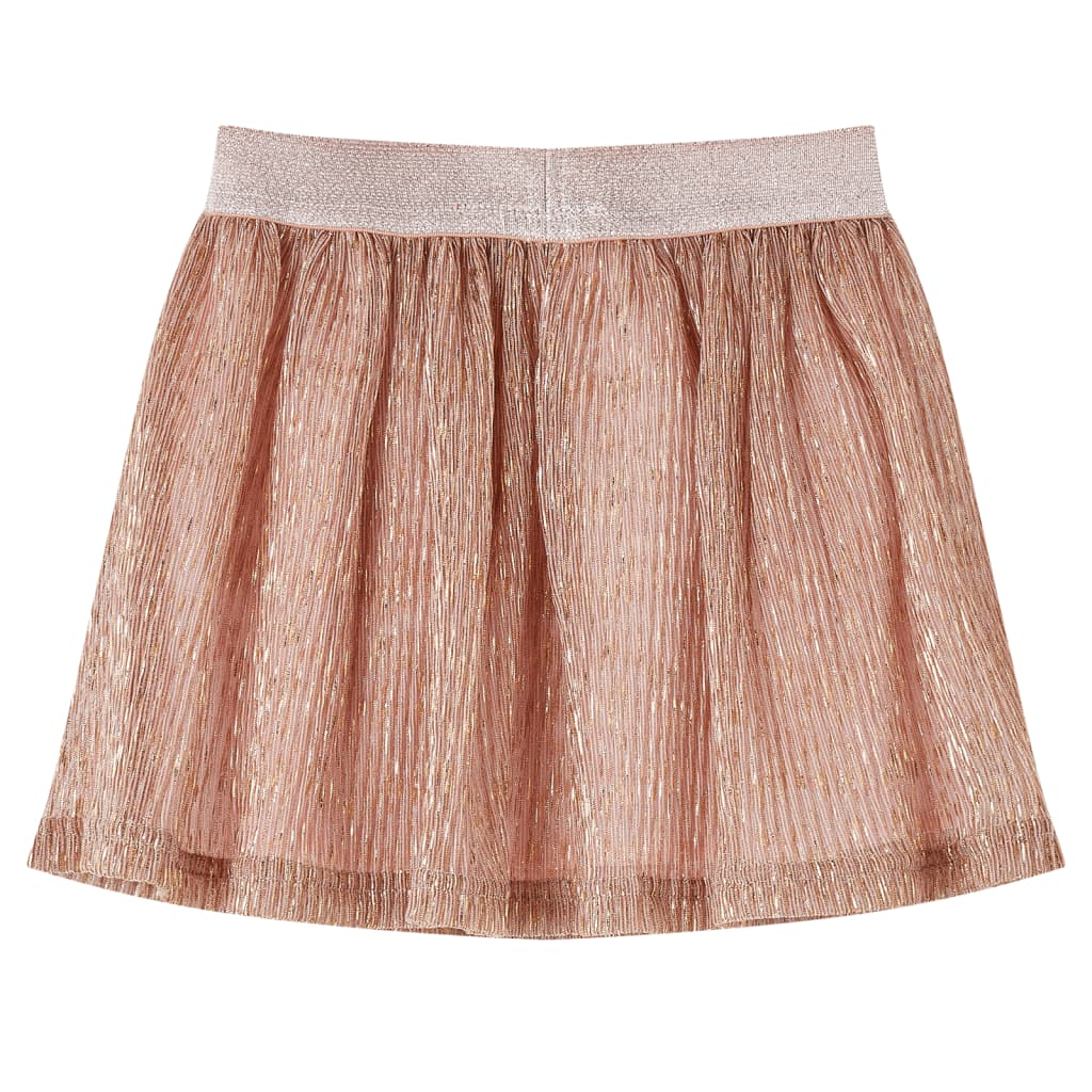 VidaXL Kinderrock mit Glitzer 128 Zartrosa