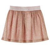 VidaXL Kinderrock mit Glitzer 140 Zartrosa