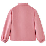 VidaXL Kinderbluse mit Laternenärmeln 92 Altrosa