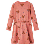 VidaXL Kinderkleid 92 Altrosa