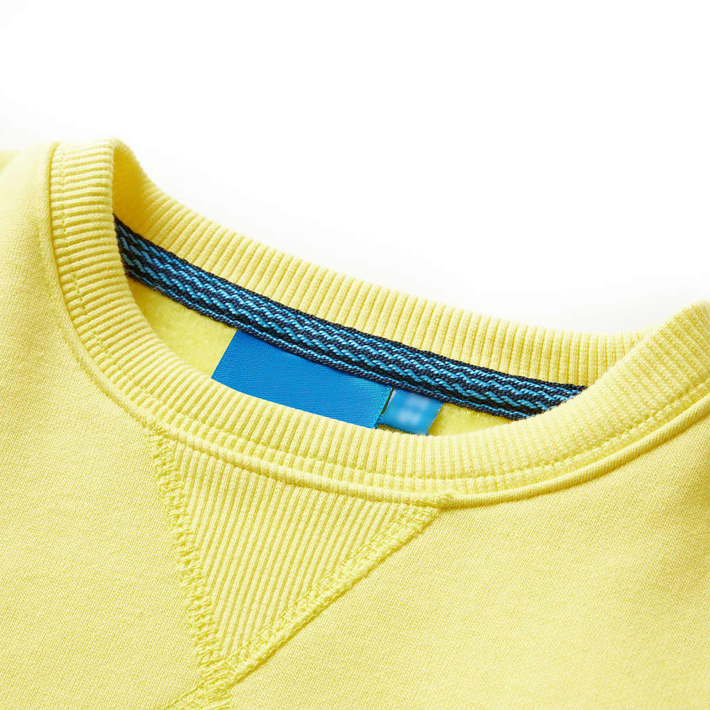 VidaXL Kinderpullover 128 Hellgelb