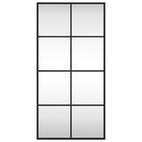 Vidaxx Wandspiegel rechteckig 40x80 cm Eisen schwarz