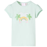 VidaXL Kindershirt 116 hellmint