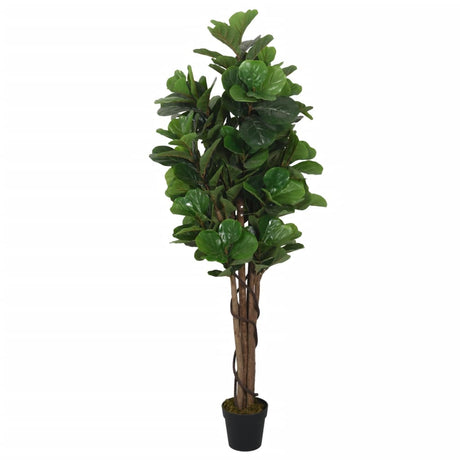Vidaxx künstlicher Feigenbaum 96 Blätter 80 cm grün