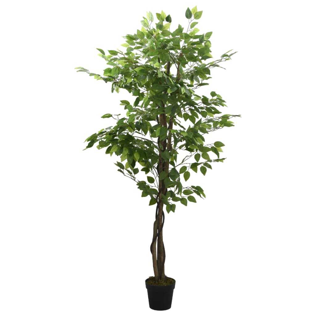 VidaXL Kunstpflanze Ficus 1260 Blätter 200 cm grün