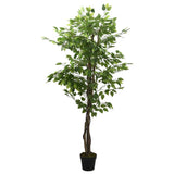 VidaXL Kunstpflanze Ficus 1260 Blätter 200 cm grün