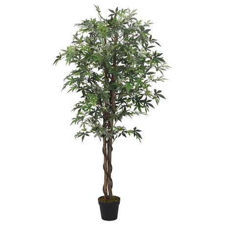 Vidaxx Kunstpflanze Ahornbaum 224 Blätter 80 cm grün