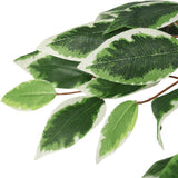 Vidaxx Kunstpflanze Ficus 630 Blätter 120 cm grün