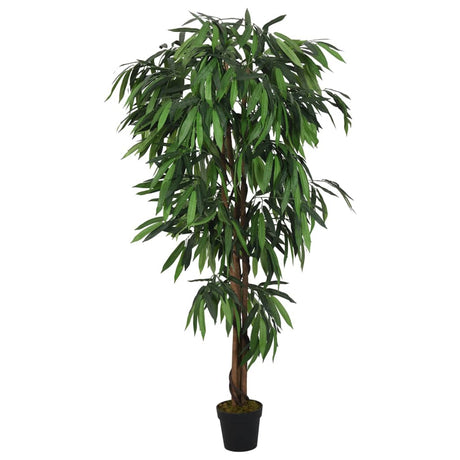 Vidaxx Kunstpflanze Mangobaum 300 Blätter 80 cm grün