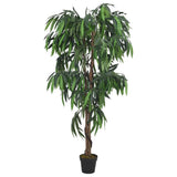 Vidaxx Kunstpflanze Mangobaum 300 Blätter 80 cm grün