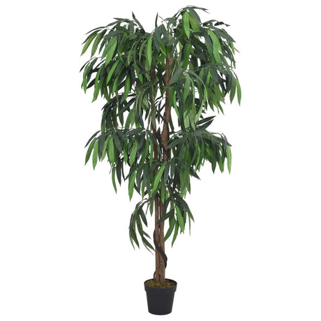 VidaXL Künstliche Mangobaumpflanze 1050 Blätter 200 cm grün