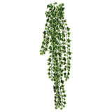 Vidaxx künstliche Hängepflanzen 12 Stück 339 Blätter 90 cm grün und weiß