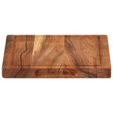 Vidaxl Hakblok 35x25x2,5 cm fester Akaziahout