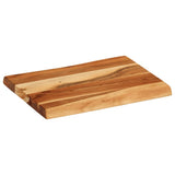 Vidaxl Hakblok 35x25x2,5 cm fester Akaziahout