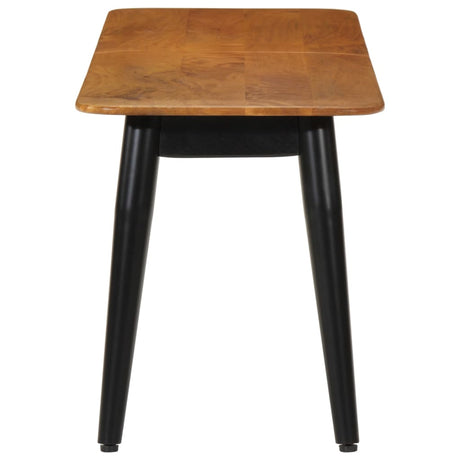 Vidaxl bankje 160x40x45 cm massief mangohout en ijzer