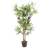 VidaXL Kunstpflanze Bambus 552 Blätter 120 cm grün