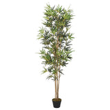 Vidaxx Kunstpflanze Bambus 828 Blätter 150 cm grün