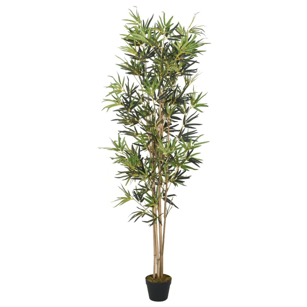 VidaXL Kunstpflanze Bambus 1104 Blätter 180 cm grün