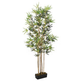 Vidaxx Kunstpflanze Bambus 828 Blätter 150 cm grün