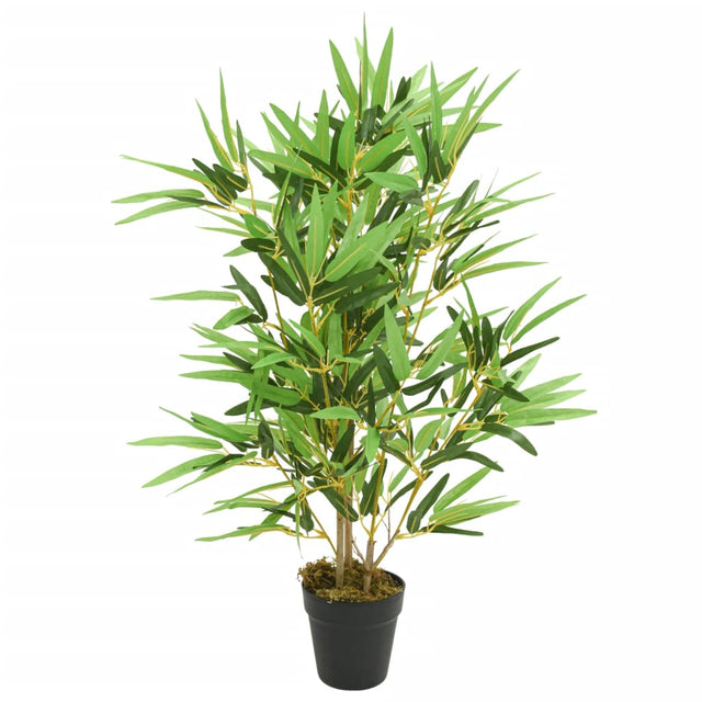 VidaXL Kunstpflanze Bambus 368 Blätter 80 cm grün