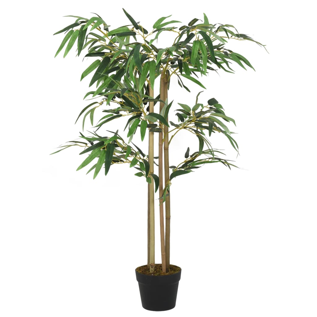 VidaXL Kunstpflanze Bambus 380 Blätter 80 cm grün